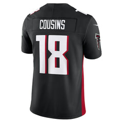 Kirk Cousins Atlanta Falcons Vapor F.U.S.E. Limited Jersey - Black | Nike discount