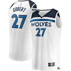 Rudy Gobert Minnesota Timberwolves Fast Break Replica Player Jersey - Association Edition - White | Fanatics cheap