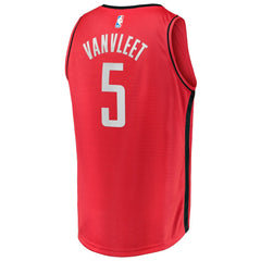 Fred VanVleet Houston Rockets Youth Fast Break Replica Player Jersey - Icon Edition - Red | Fanatics for sale