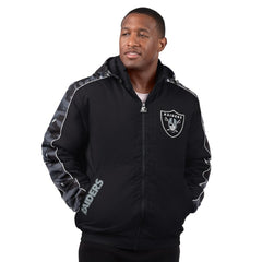 Las Vegas Raiders Starter Thursday Night Gridiron Full-Zip Jacket - Black on sale