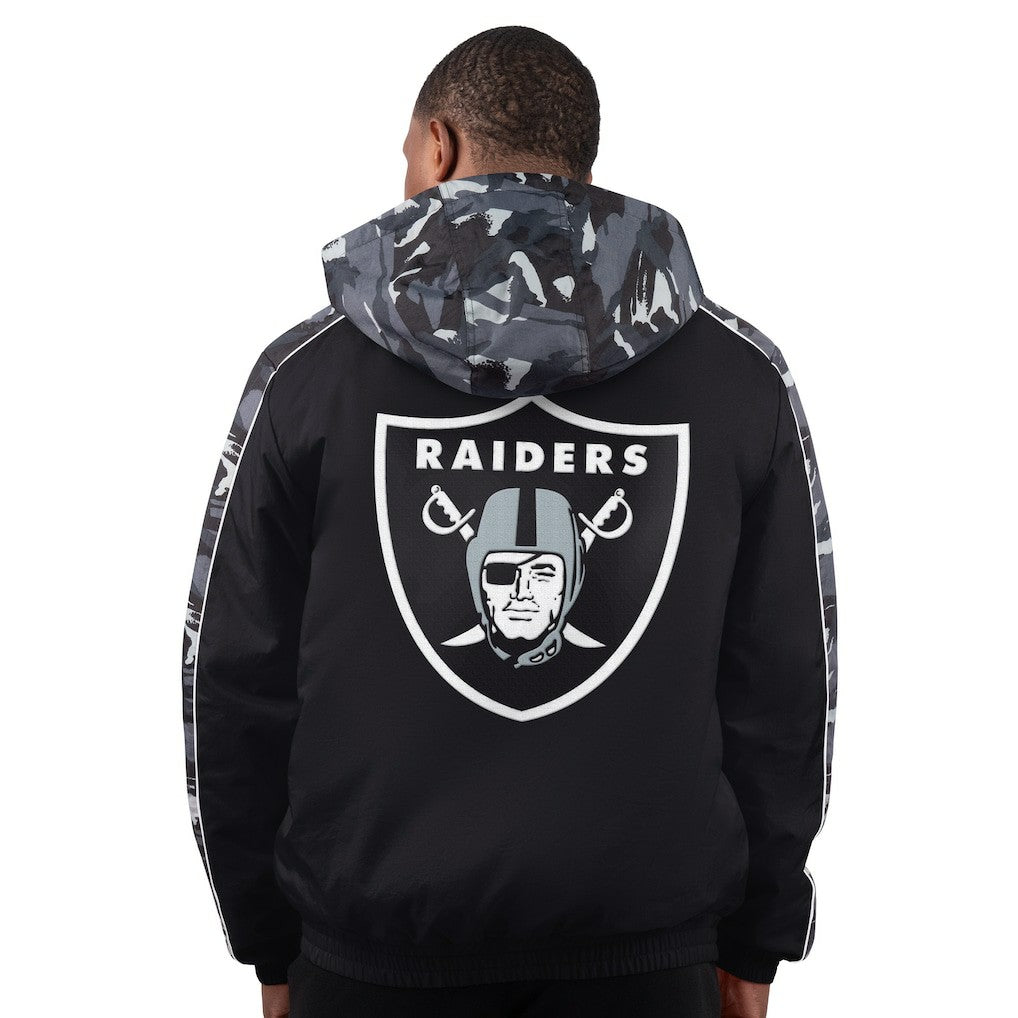 Las Vegas Raiders Starter Thursday Night Gridiron Full-Zip Jacket - Black on sale