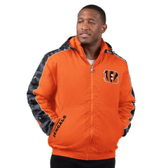 Cincinnati Bengals Starter Thursday Night Gridiron Full-Zip Jacket - Orange online