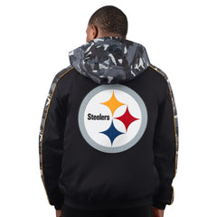 Pittsburgh Steelers Starter Thursday Night Gridiron Full-Zip Jacket - Black for sale