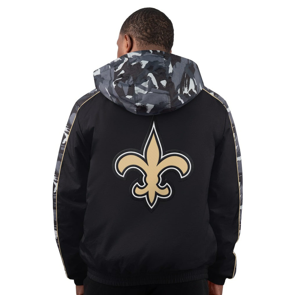New Orleans Saints Starter Thursday Night Gridiron Full-Zip Jacket - Black on sale