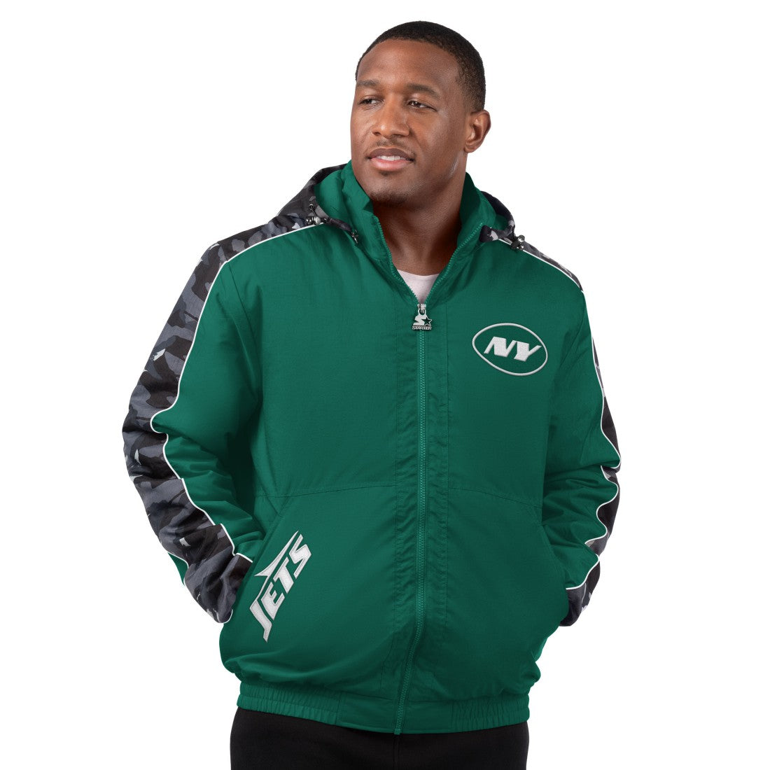 New York Jets Starter Thursday Night Gridiron Full-Zip Jacket - Green discount