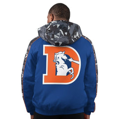 Denver Broncos Starter Thursday Night Gridiron Full-Zip Hoodie Jacket - Navy for sale