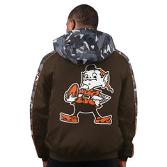 Cleveland Browns Starter Thursday Night Gridiron Full-Zip Hoodie Jacket - Brown online
