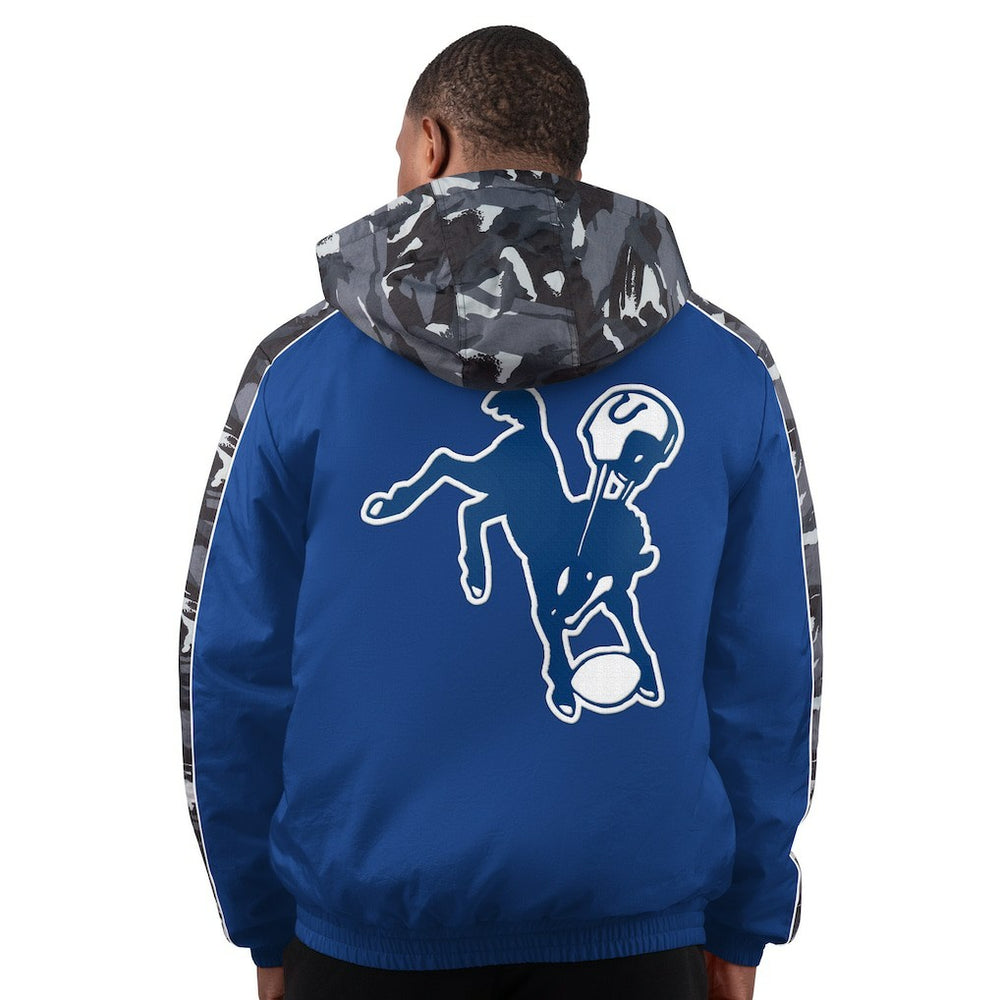 Indianapolis Colts Starter Thursday Night Gridiron Full-Zip Hoodie Jacket - Royal outlet