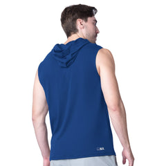 New York Giants MSX by Michael Strahan Action Sleeveless Pullover Hoodie - Royal on sale