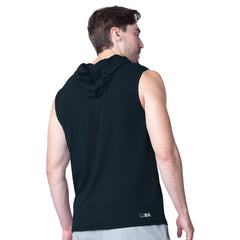 Cincinnati Bengals MSX by Michael Strahan Action Sleeveless Pullover Hoodie - Black discount