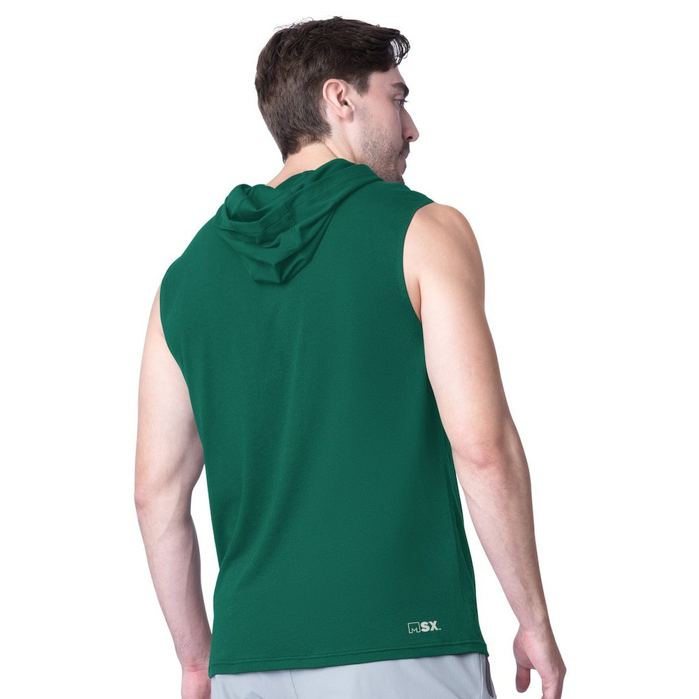 New York Jets MSX by Michael Strahan Action Sleeveless Pullover Hoodie - Green discount