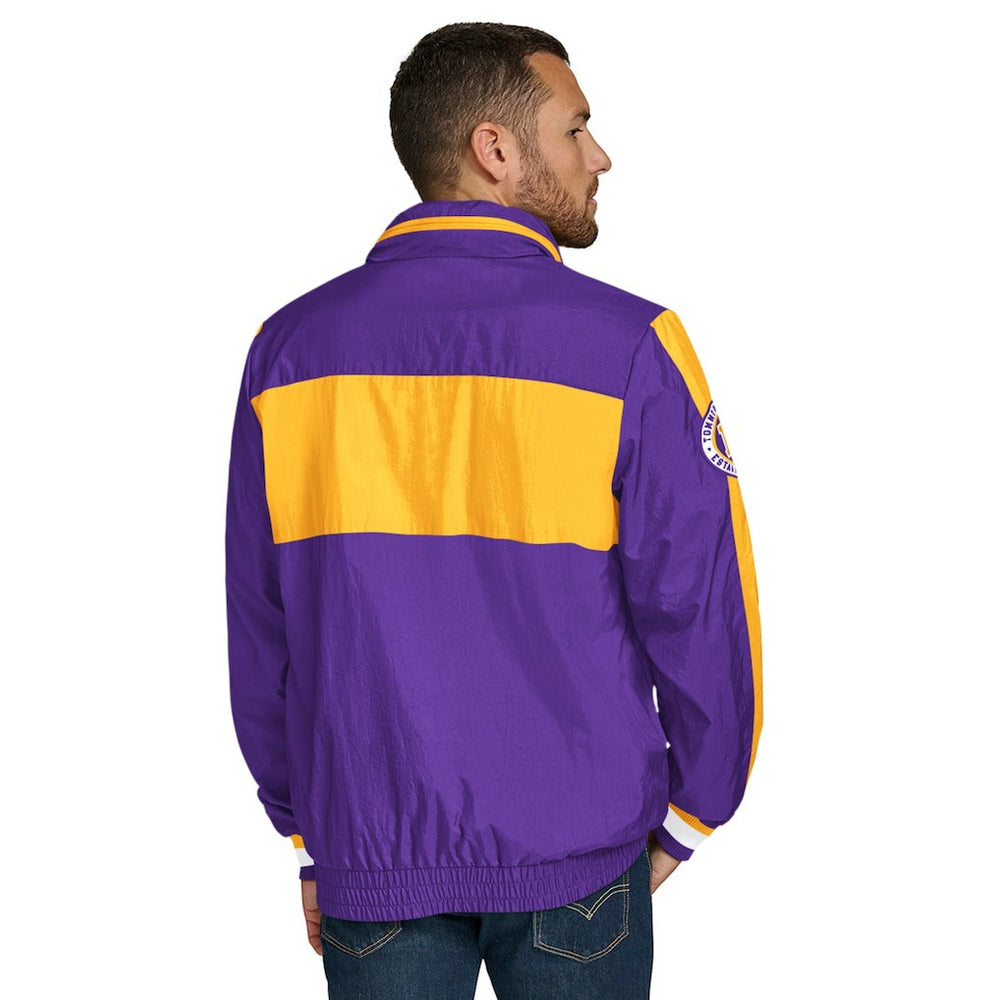 Minnesota Vikings Tommy Hilfiger Gael Lightweight Half-Zip Hoodie Jacket - Purple discount