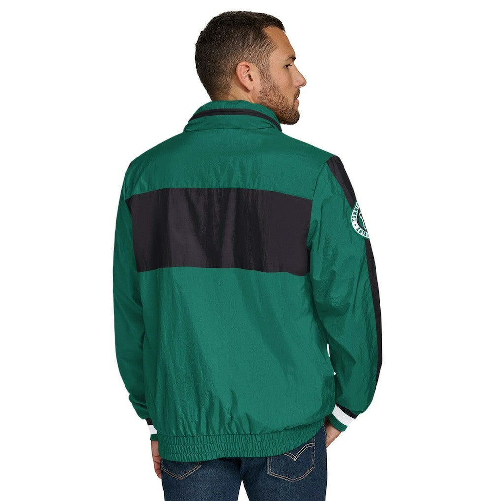 New York Jets Tommy Hilfiger Gael Lightweight Half-Zip Hoodie Jacket - Green sale