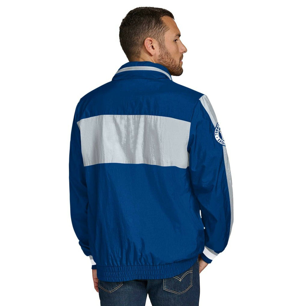Indianapolis Colts Tommy Hilfiger Gael Lightweight Half-Zip Pullover Hoodie Jacket - Royal outlet