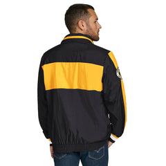 Pittsburgh Steelers Tommy Hilfiger Gael Lightweight Half-Zip Hoodie Jacket - Black for sale