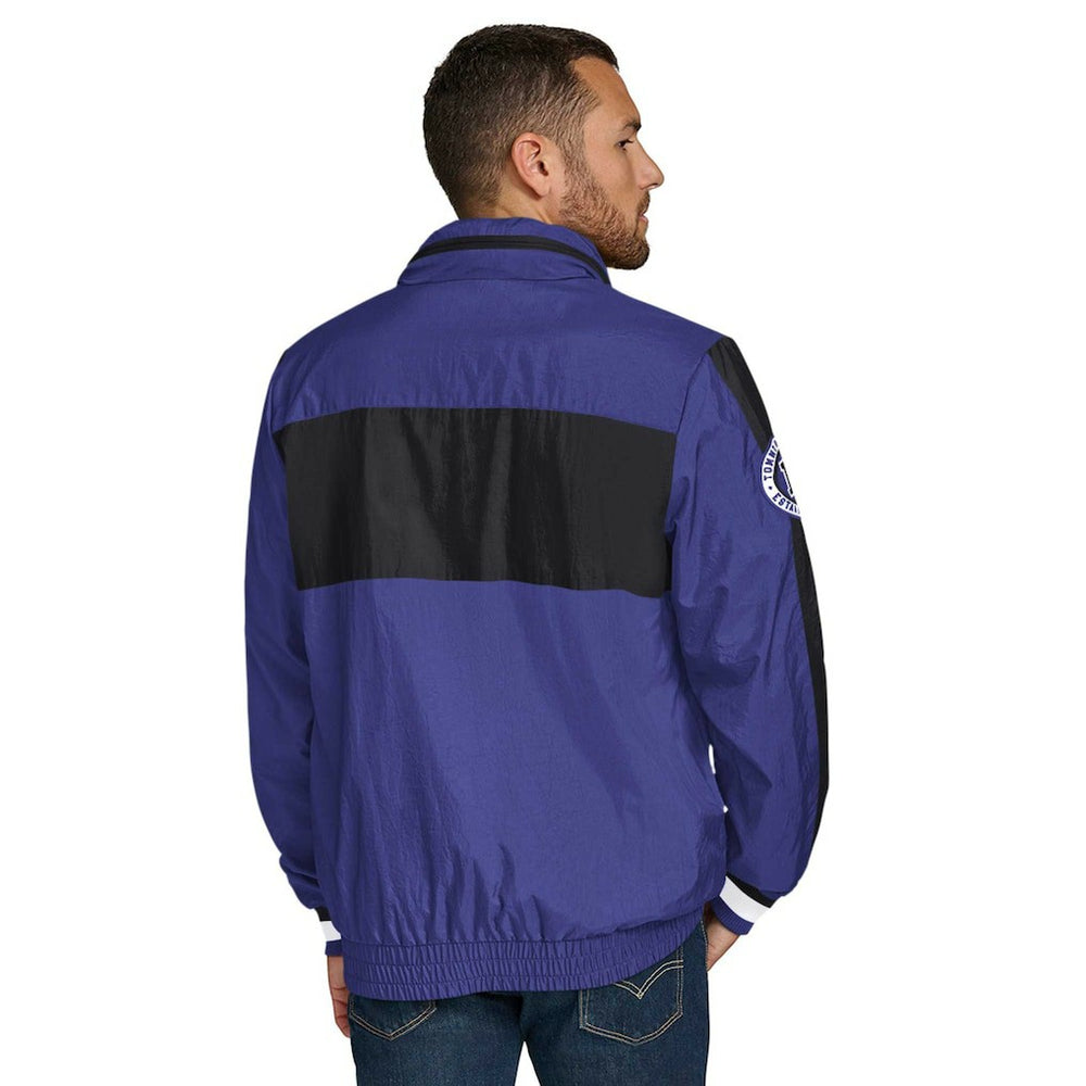 Baltimore Ravens Tommy Hilfiger Gael Lightweight Half-Zip Pullover Hoodie Jacket - Purple sale