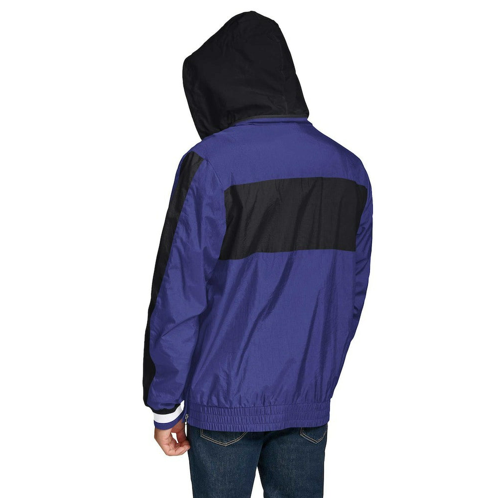 Baltimore Ravens Tommy Hilfiger Gael Lightweight Half-Zip Pullover Hoodie Jacket - Purple sale