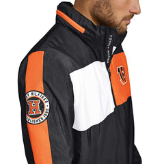 Cincinnati Bengals Tommy Hilfiger Gael Lightweight Half-Zip Pullover Hoodie Jacket - Black cheap