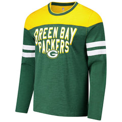 Green Bay Packers G-III Sports by Carl Banks Adaptive Hail Mary Long Sleeve T-Shirt - Green/Gold discount