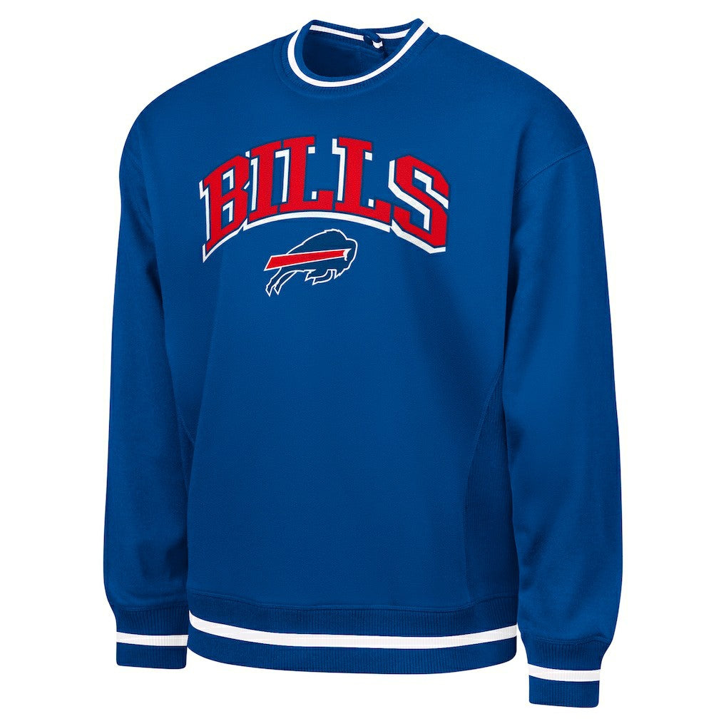 Buffalo Bills G-III Sports by Carl Banks Adaptive Blocker Fleece Pullover Sweatshirt - Royal for sale