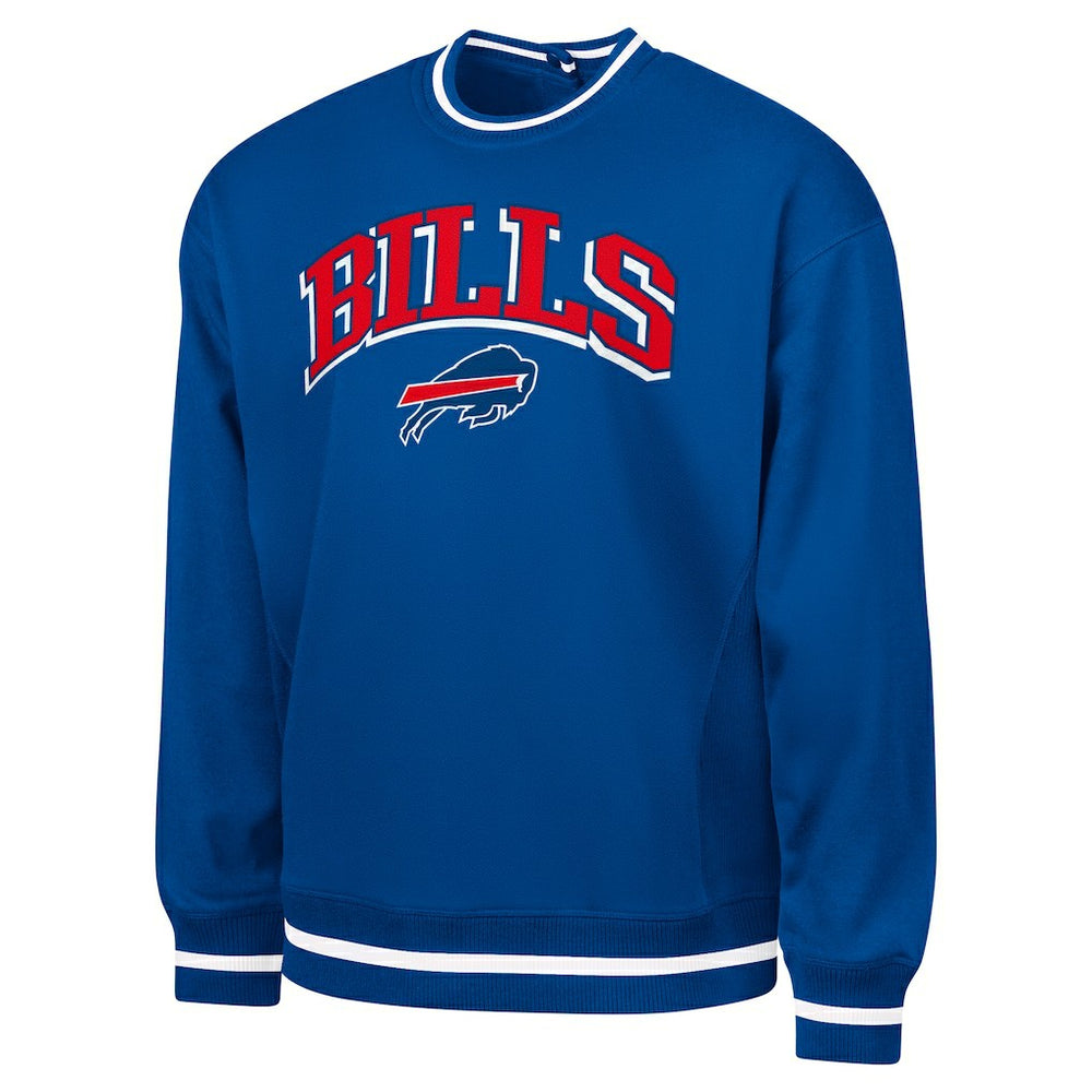 Buffalo Bills G-III Sports by Carl Banks Adaptive Blocker Fleece Pullover Sweatshirt - Royal for sale