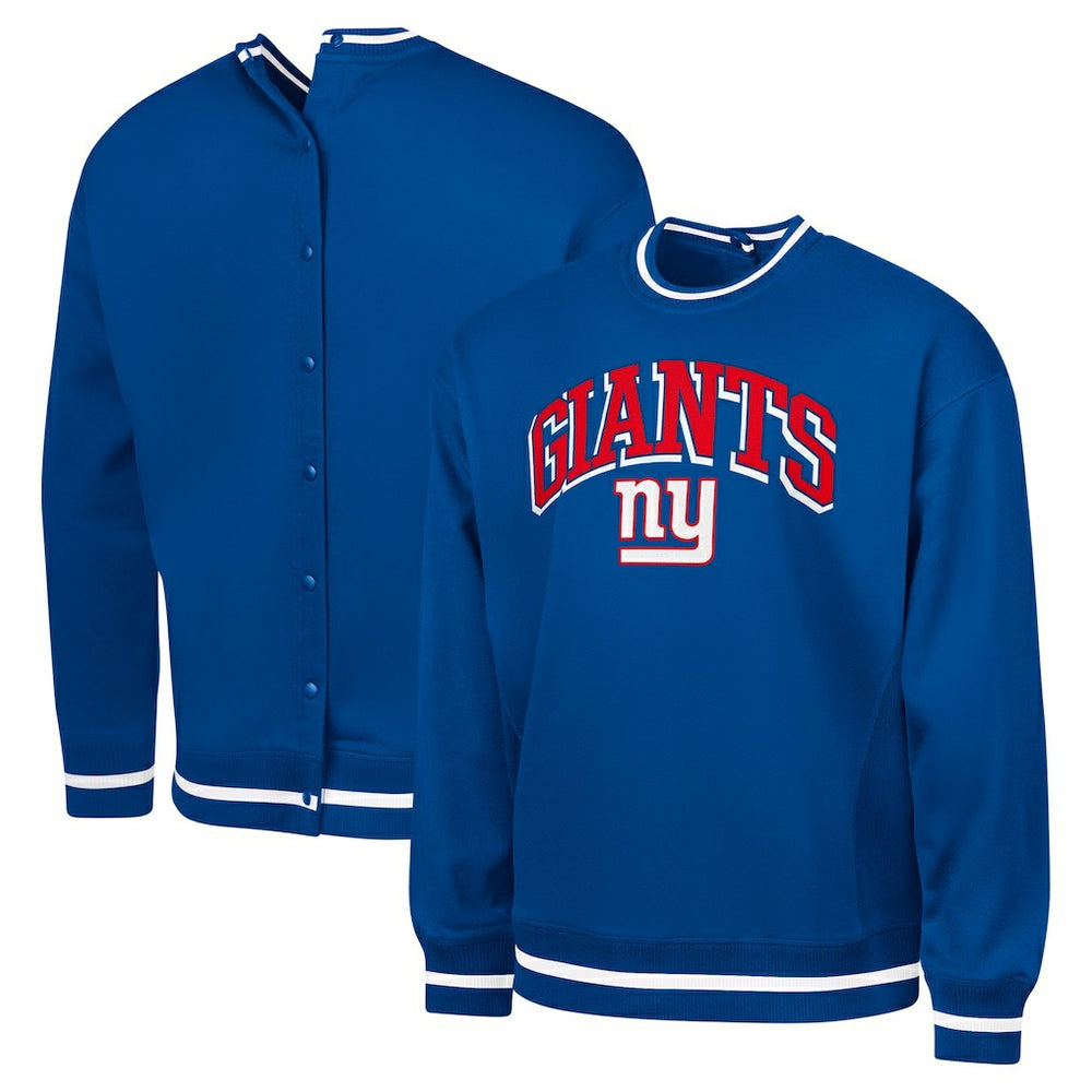 New York Giants G-III Sports by Carl Banks Adaptive Blocker Fleece Pullover Sweatshirt - Royal sale