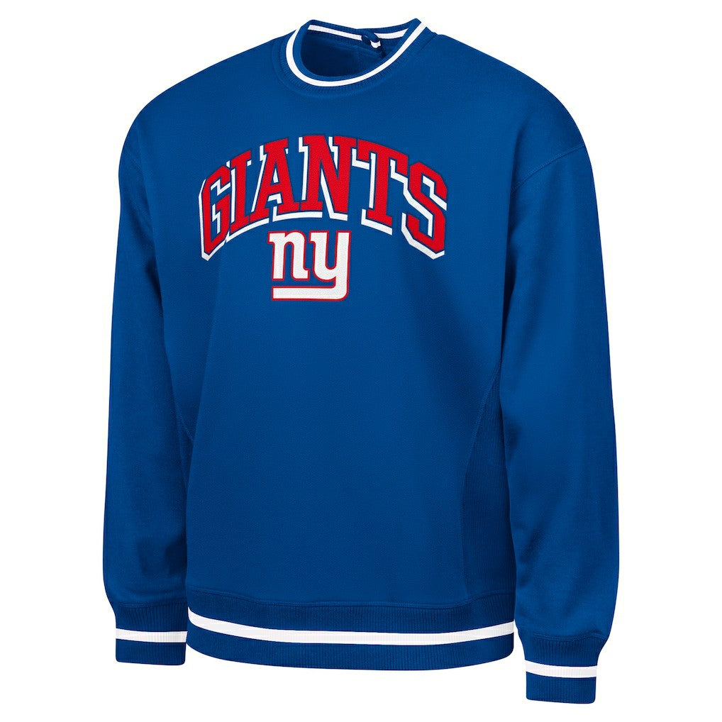 New York Giants G-III Sports by Carl Banks Adaptive Blocker Fleece Pullover Sweatshirt - Royal sale