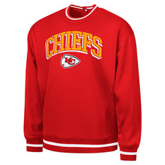 Kansas City Chiefs G-III Sports by Carl Banks Adaptive Blocker Fleece Pullover Sweatshirt - Red outlet