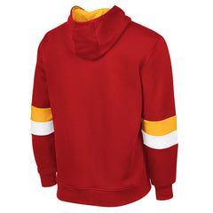Kansas City Chiefs G-III Sports by Carl Banks Adaptive Faceoff Pullover Hoodie - Red/Gold outlet