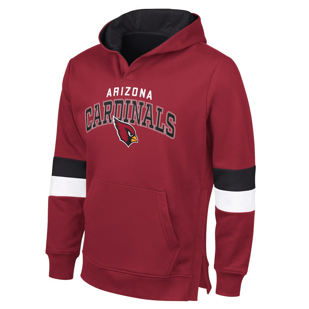 Arizona Cardinals G-III Sports by Carl Banks Adaptive Faceoff Pullover Hoodie - Cardinal/Black cheap