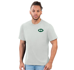 New York Jets Margaritaville Flip Flop T-Shirt - Gray outlet