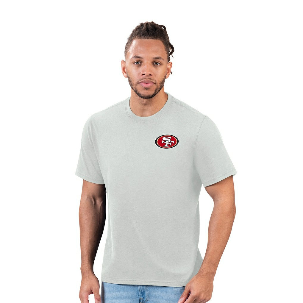 San Francisco 49ers Margaritaville Flip Flop T-Shirt - Gray outlet