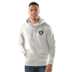 Las Vegas Raiders Margaritaville Time Flies Garment Dyed Pullover Hoodie - Gray outlet