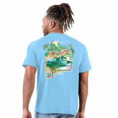 Houston Texans Margaritaville Time Flies T-Shirt - Light Blue discount