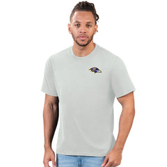 Baltimore Ravens Margaritaville Time Flies T-Shirt - Gray cheap