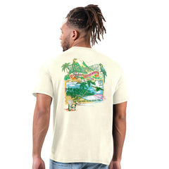 Atlanta Falcons Margaritaville Time Flies T-Shirt - Cream cheap