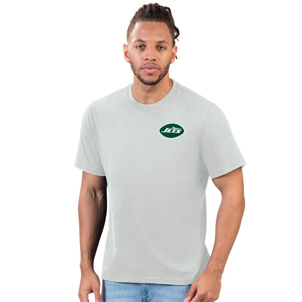 New York Jets Margaritaville Time Flies T-Shirt - Gray outlet