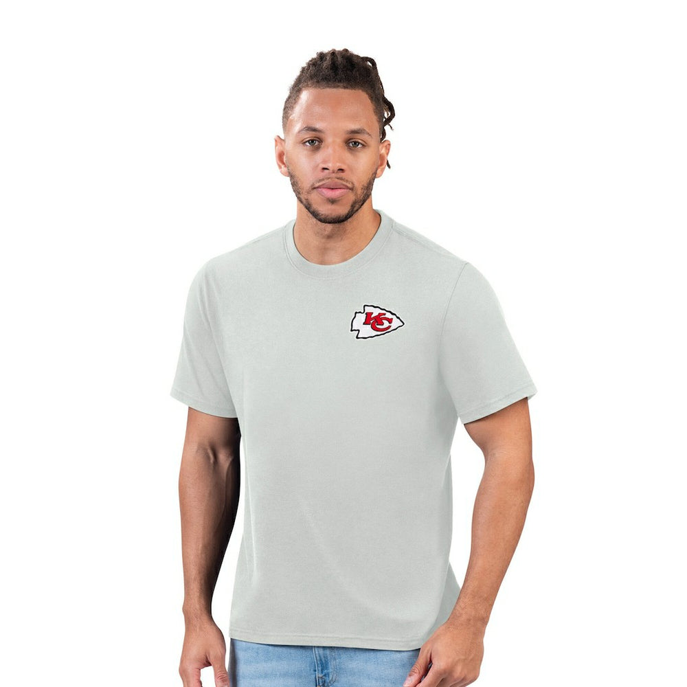 Kansas City Chiefs Margaritaville Time Flies T-Shirt - Gray on sale