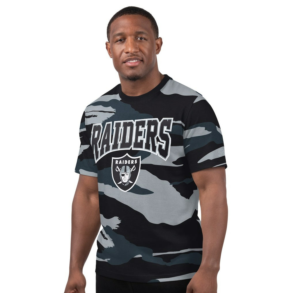 Las Vegas Raiders Starter Thursday Night Gridiron T-Shirt - Gray discount