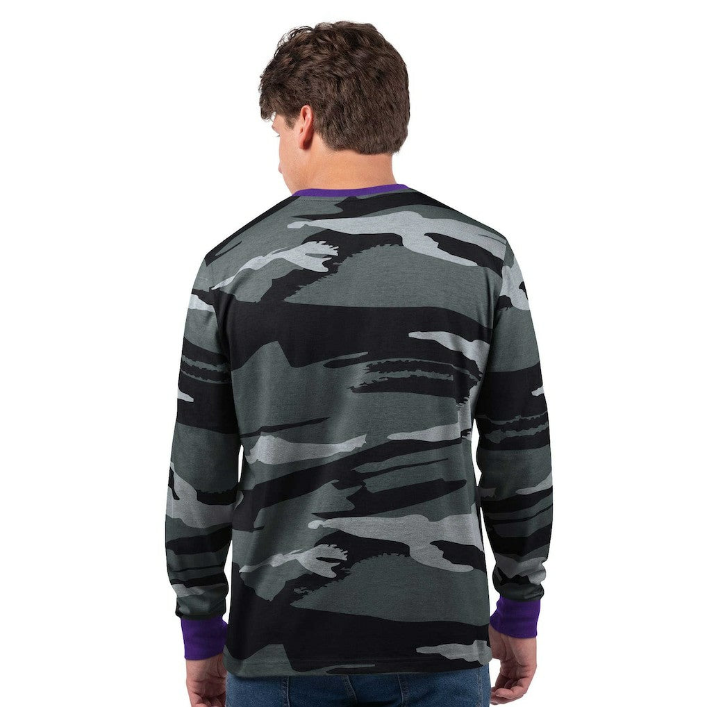 Minnesota Vikings Starter Thursday Night Gridiron Long Sleeve T-Shirt- Gray outlet
