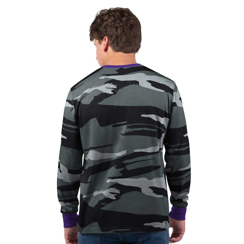 Minnesota Vikings Starter Thursday Night Gridiron Long Sleeve T-Shirt- Gray outlet