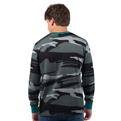 Miami Dolphins Starter Thursday Night Gridiron Vintage Logo Long Sleeve T-Shirt - Gray/Charcoal outlet