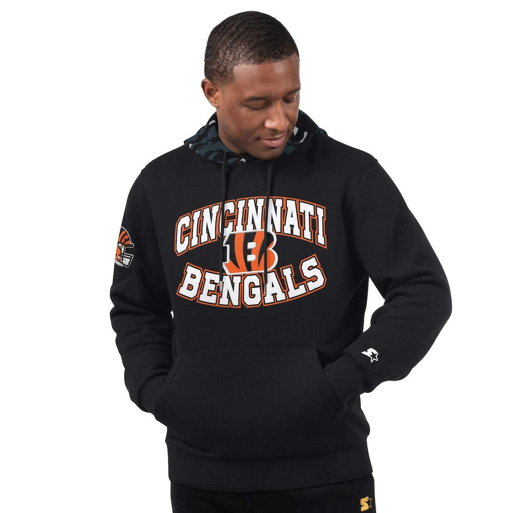 Cincinnati Bengals Starter Thursday Night Gridiron Pullover Hoodie - Black cheap