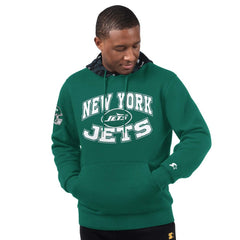 New York Jets Starter Thursday Night Gridiron Pullover Hoodie - Green online