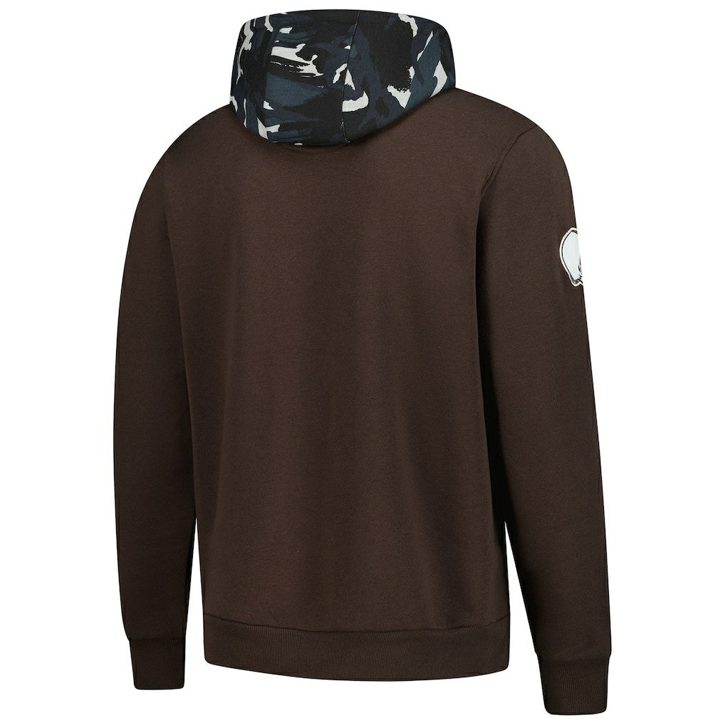 Cleveland Browns Starter Thursday Night Gridiron Vintage Logo Pullover Hoodie - Brown discount