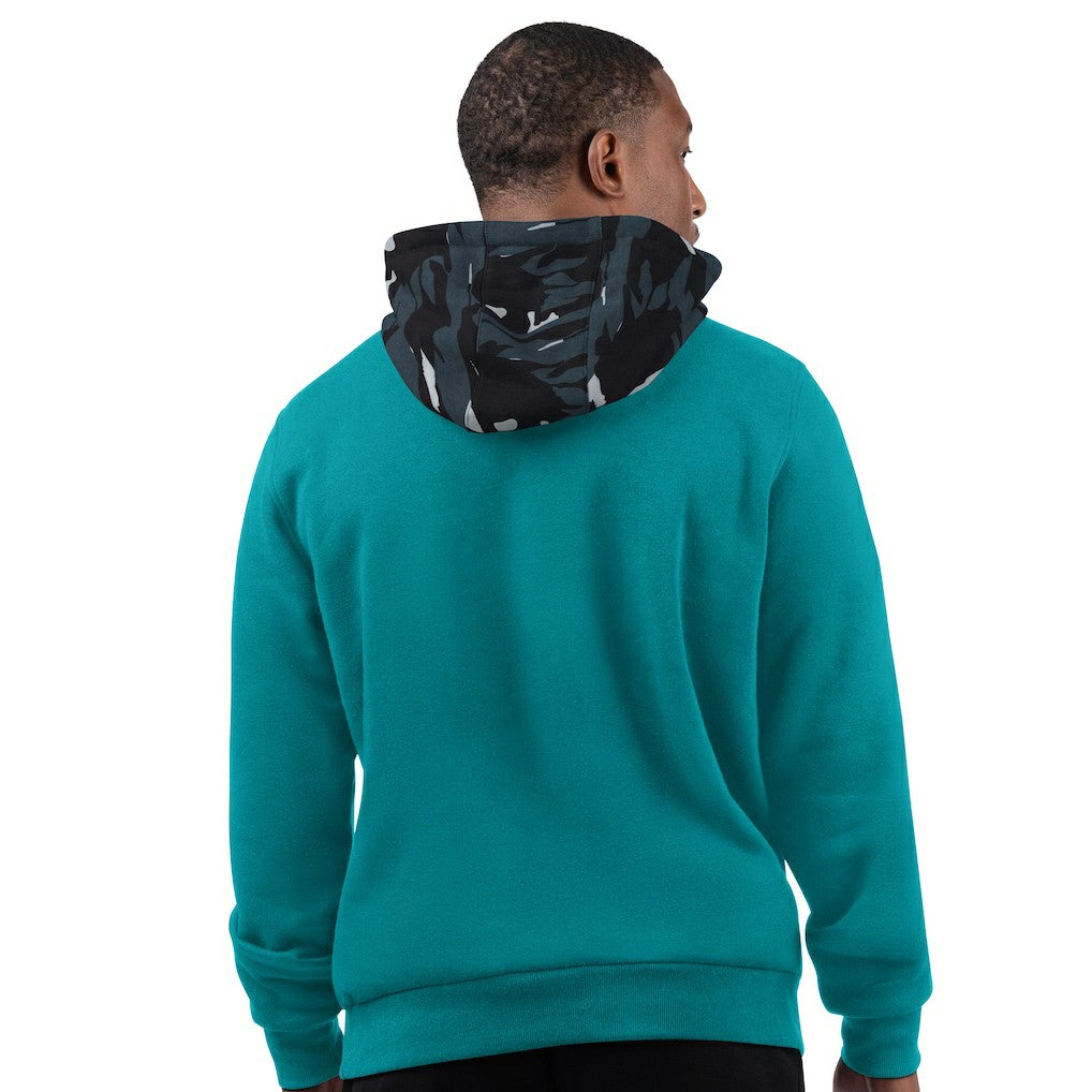 Miami Dolphins Starter Thursday Night Gridiron Vintage Logo Pullover Hoodie - Aqua sale