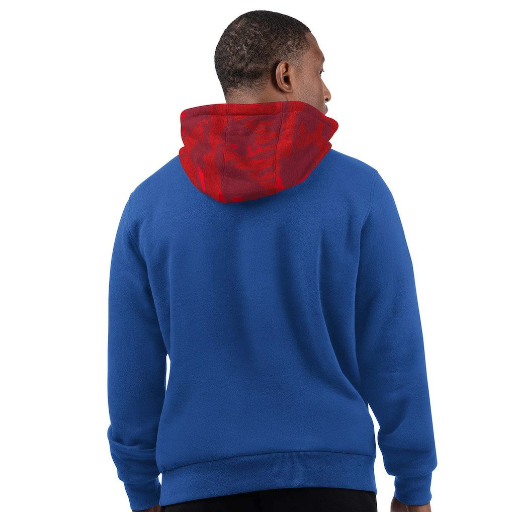New England Patriots Starter Thursday Night Gridiron Vintage Logo Pullover Hoodie - Royal sale