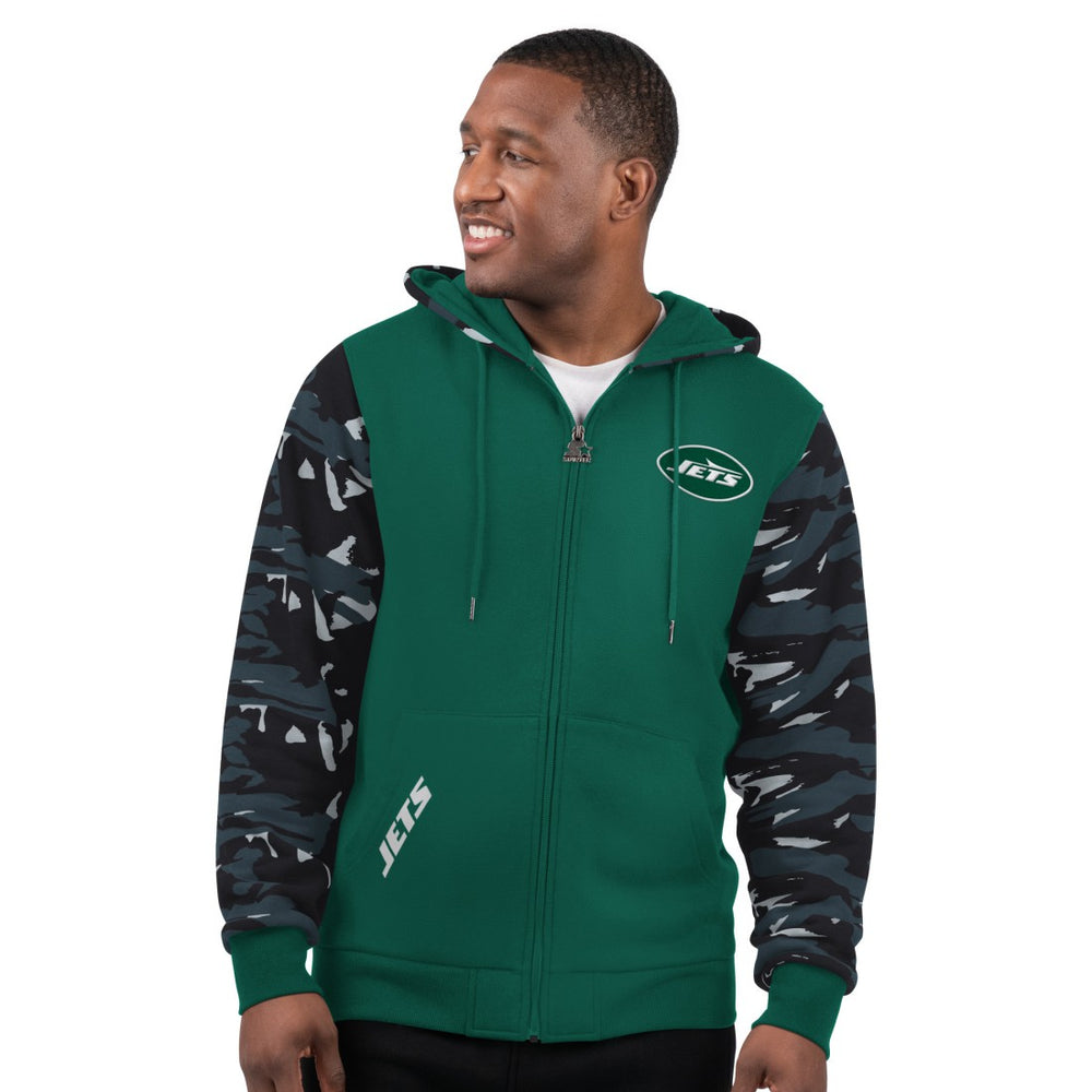 New York Jets Starter Thursday Night Gridiron Full-Zip Hoodie - Green discount