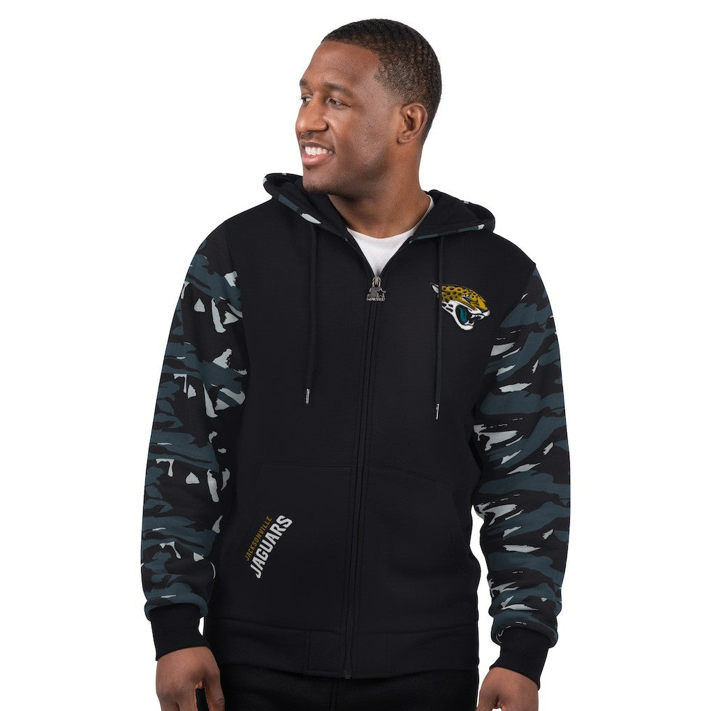 Jacksonville Jaguars Starter Thursday Night Gridiron Full-Zip Hoodie - Black cheap