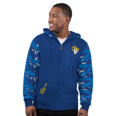 Los Angeles Rams Starter Thursday Night Gridiron Full-Zip Hoodie - Royal on sale